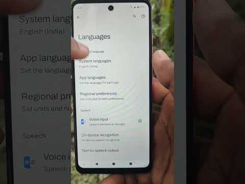 How to add Phone Language in Moto G04 Smartphone #5minutestech #motog04