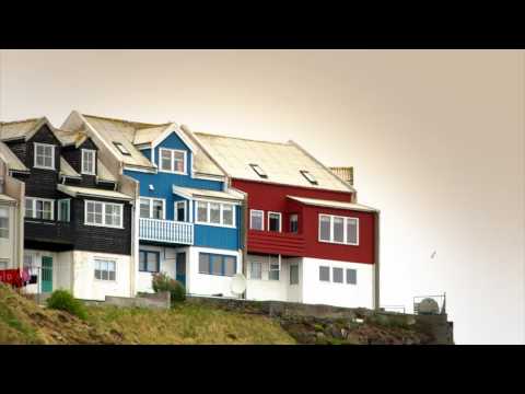 Faroe Islands multi colored houses of To