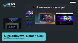 Cross Platform React by Olga Zinoveva from Meta | React Conf 2024 Day 