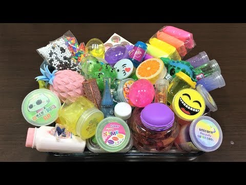 Mixing Random Things into Store Bought Slime !!! Slimesmoothie Satisfying Slime Videos