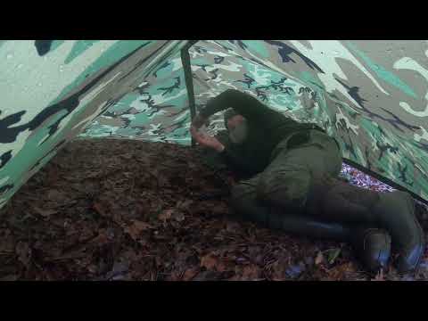 #1 Most Versatile Survival Item? Poncho Shelters and Rain Collection. Easy Setup