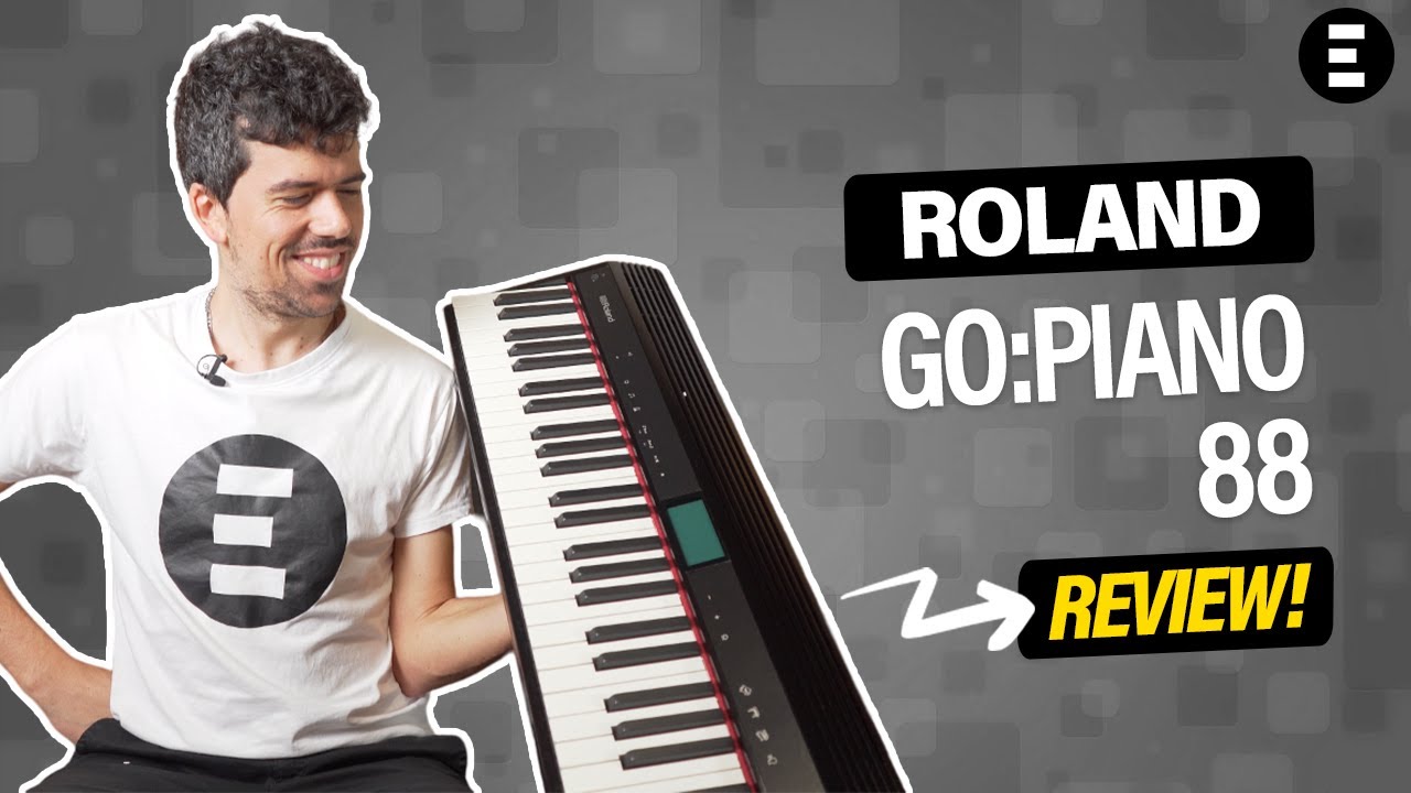 Roland GO:PIANO 88 (GO-88P) Piano Portátil para Principiantes 88