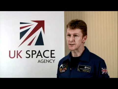 The UK's first official astronaut speaks about his training.