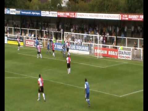 (22/08/09) Woking 1-0 Bishop's Stortford (Match Highlights)