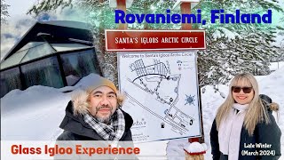 Traveling to Rovaniemi, Lapland Finland and stay at Santa's Igloos Arctic Circle