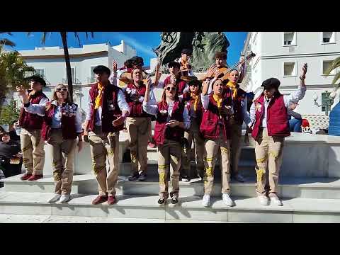 COMPARSA LA CIUDAD DE LAS ESTRELLAS I PASODOBLE "AL SALIR DE LAS PUERTAS" I ESTATUA DE MORET