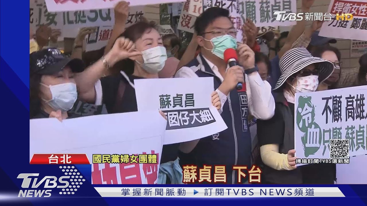 撐腰鄭麗文 國民黨婦女團立院外「堵」蘇貞昌