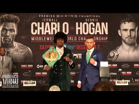 Jermall Charlo & Dennis Hogan Face Off | CHARLO VS. HOGAN DEC 7th