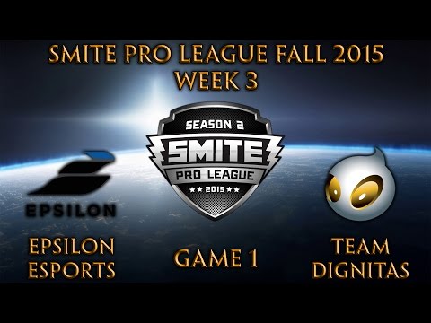 SPL Fall: Week 3 - Epsilon Esports vs. Team Dignitas (Game 1)