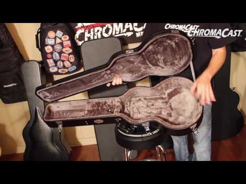 ChromaCast Pro Series LP Style Guitar Hard Case Demo w Joe Iaquinto