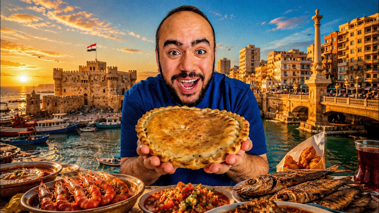 يوم اكل في اسكندرية 🌊 كاسكندراني 🍦 || ركبنا ياخت  🛥️ في البحر 😱  ؟