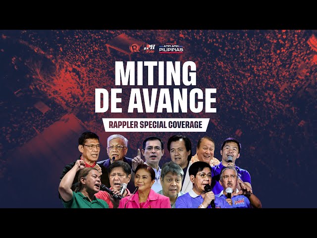 HIGHLIGHTS: Pacquiao-Atienza miting de avance – 2022 Philippine elections