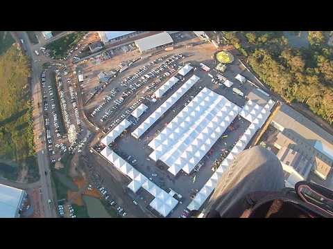 Fui na feira de agronegócios da COOABRIEL em São Gabriel da Palha/ES de paramotor.