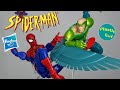 New SPIDER MAN VULTURE Marvel Legends Animated Series VHS Hasbro Pulse Exclusive 2 Pack Review