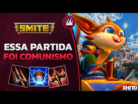 PURE communism match! OUR KILL! MATH! RATATOSKR JUNGLER - ⚡ Smite BR Ranked Achievement