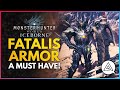Monster Hunter World Iceborne | FATALIS Armor is a Must Have!
