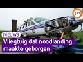 Het vliegtuigje met 18 inzittenden dat een noodlanding maakte naast de A50 boven Apeldoorn, is gebo…