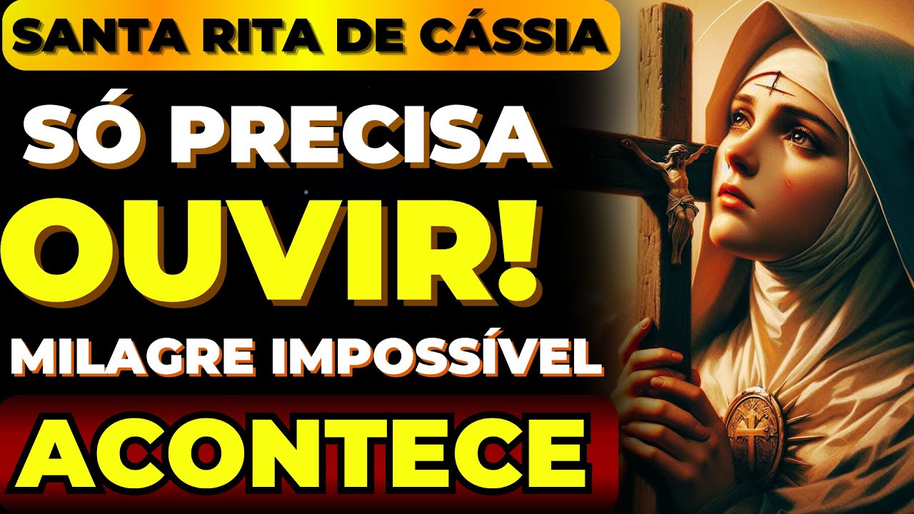 ✨SANTA RITA DE CASSIA🙌FAÇA SEU PEDIDO IMPOSSÍVEL E VEJA O MILAGRE ACONTECER COM ESSA ORAÇÃO PODEROSA