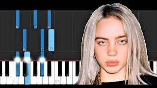 Billie Eilish - Ilomilo (Piano Tutorial)