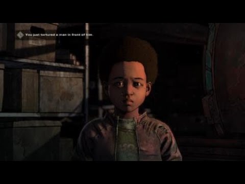 Clem & AJ torture Abel in the basement in the Final Season