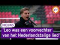Tranen en het Nederlandstalige lied bij Uitvaart artiestenmanager Leo Lukassen in de Goffert