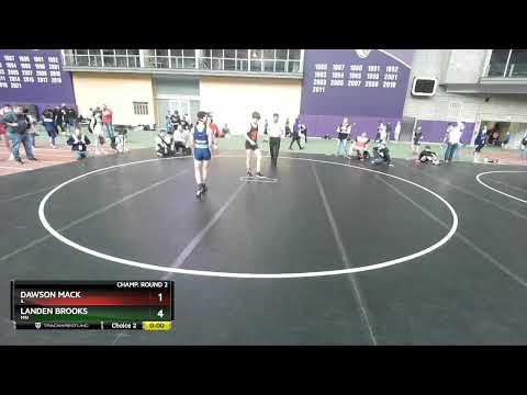 119 Lbs Champ. Round 2 - Landen Brooks, MN Vs Dawson Mack, IL Df97