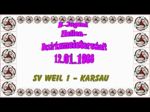 SV Weil B -  Karsau B 12.01.1986
