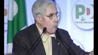 Assemblea nazionale Pd, intervento di Franco Marini