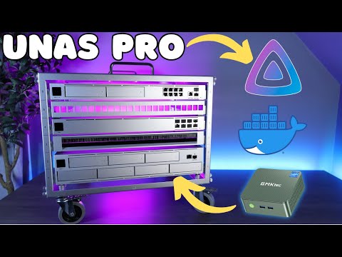 How to Add Docker & Jellyfin Functionality to the UNAS Pro with a Mini PC Home Server