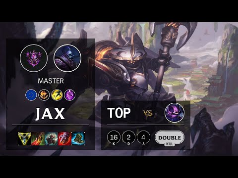 Jax Top vs Kennen - EUW Master Patch 10.16