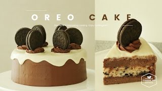 오레오 초콜릿 케이크 만들기 : Oreo chocolate cake Recipe : オレオチョコレートケーキ -Cookingtree쿠킹트리