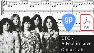 UFO - A Fool in Love Guitar Tabs [TABS]