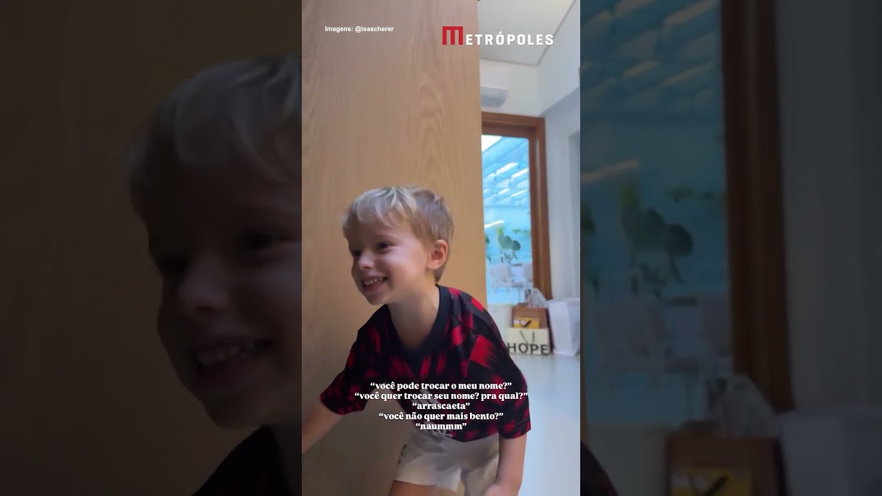 Filho de Isa Scherer surpreende ao pedir mudança de nome; saiba qual