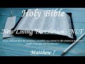English Audio Bible - Matthew 7 - New Living Translation NLT