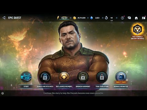 [Marvel Future Fight] The Fate of Mankind: Land of The Gods Epic Quest