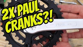 Setting up Paul Component Cranks 2x - Is It Possible?