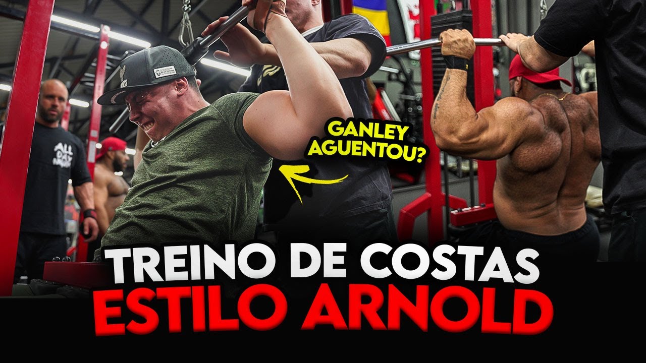 TREINAMOS NO ESTILO ARNOLD!