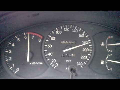 Toyota Celica T20 acceleration 0 - 220 Km/h