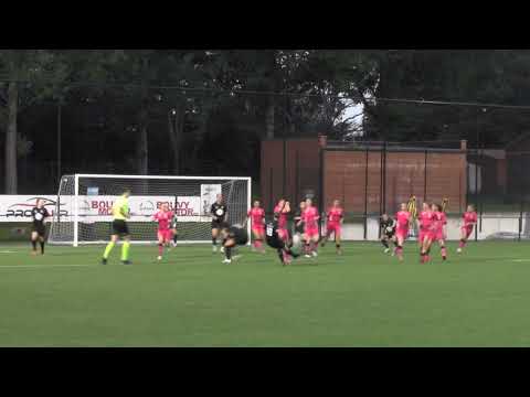 Stefanie Deville scores a splendid goal in Sporting de Charleroi   FWS Woluwe on 20.08.2021