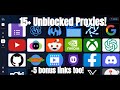 15 UnbIocked Petezah Links For School Chromebook 5 Bonus Links Too