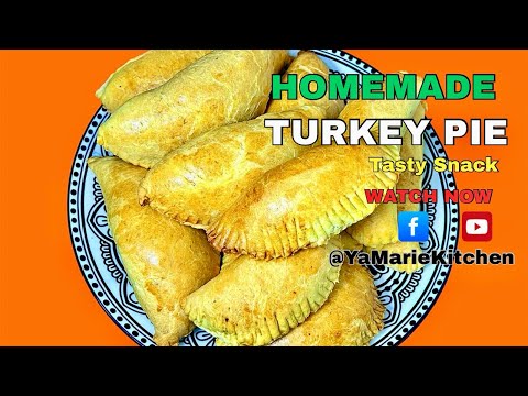 How to Make Turkey Pie| Easy Homemade Savory Pie Recipe 