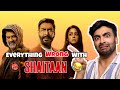 Every FUNNY Mistake In SHAITAAN ‍ ️ Horror Movie Review 2024 Bollywood Movies Sarorahere