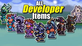 ALL of the Terraria Developer Items!
