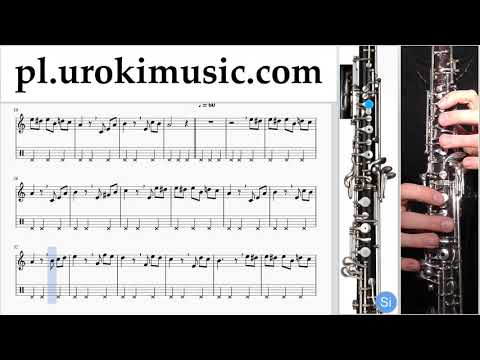 Nauka Gry Na Oboju Beethoven - Für Elise Nuty Poradnik Część 2 um-b463