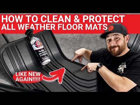 How To Clean And Protect All Weather Floor Mats Video