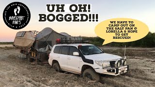 Barefoot Kiwis explore Lost Cities & get bogged 
@ Lorella Station