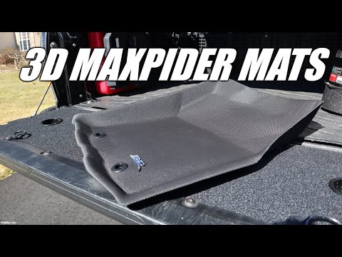 Toyota Tacoma All-Weather Mats from 3D Maxpider