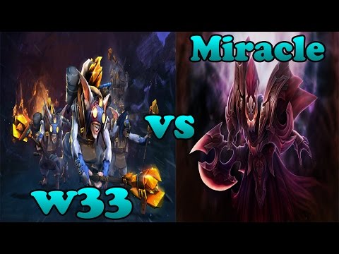 w33 (Meepo) vs Miracle (Spectre) RAMPAGING Highlights