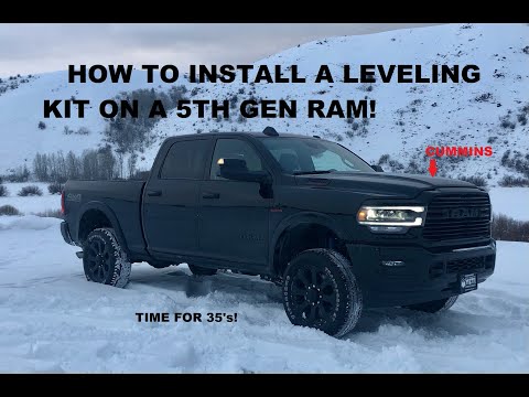 How to Install a Superlift Leveling Kit on a 2020 Ram 2500 Cummins