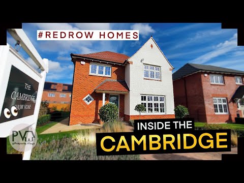 INSIDE a SUPERB 😍 REDROW Homes Cambridge 4 Bedroom Detached New Build Show Home | House Tour UK